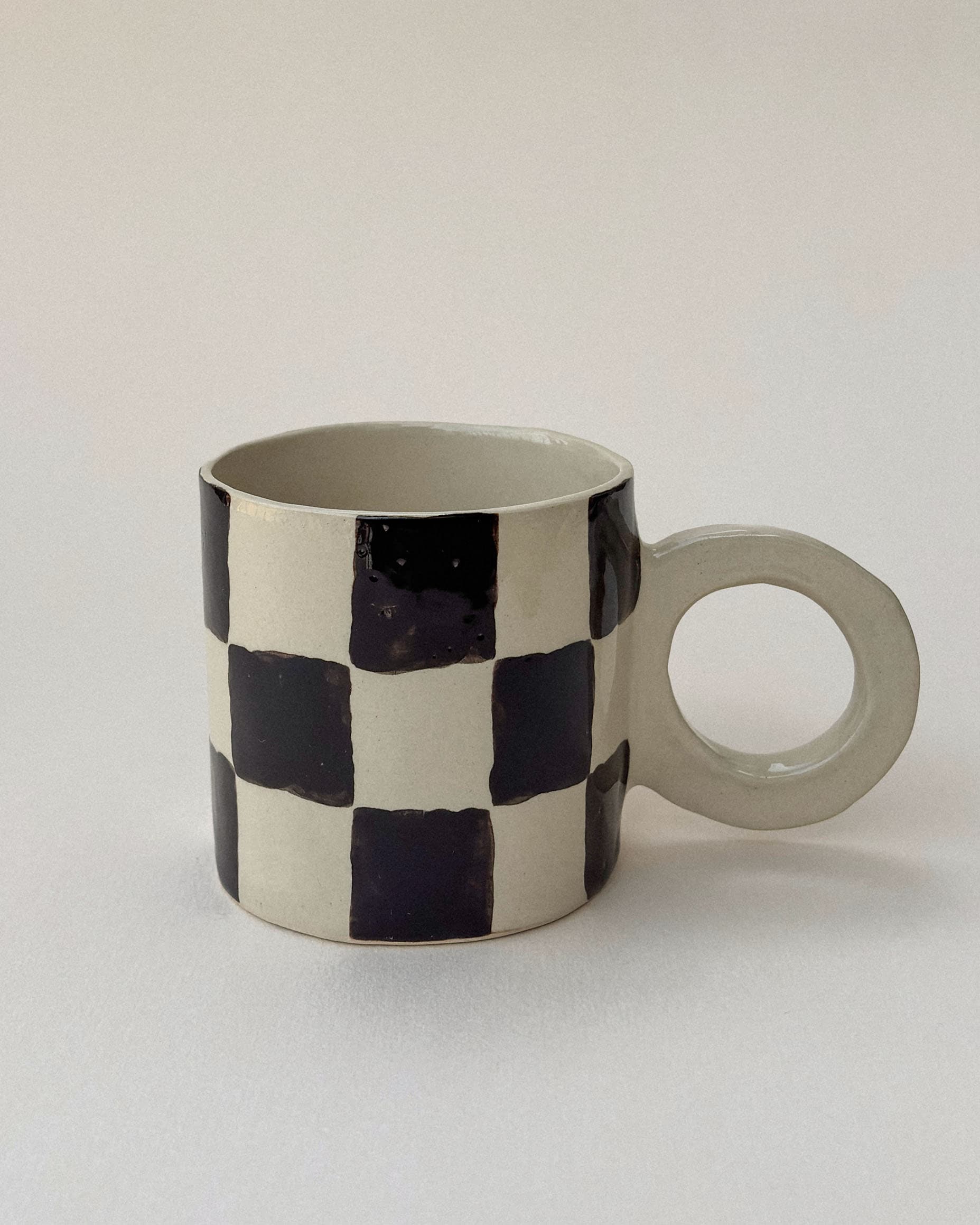 Kubek Szachownica - outlet